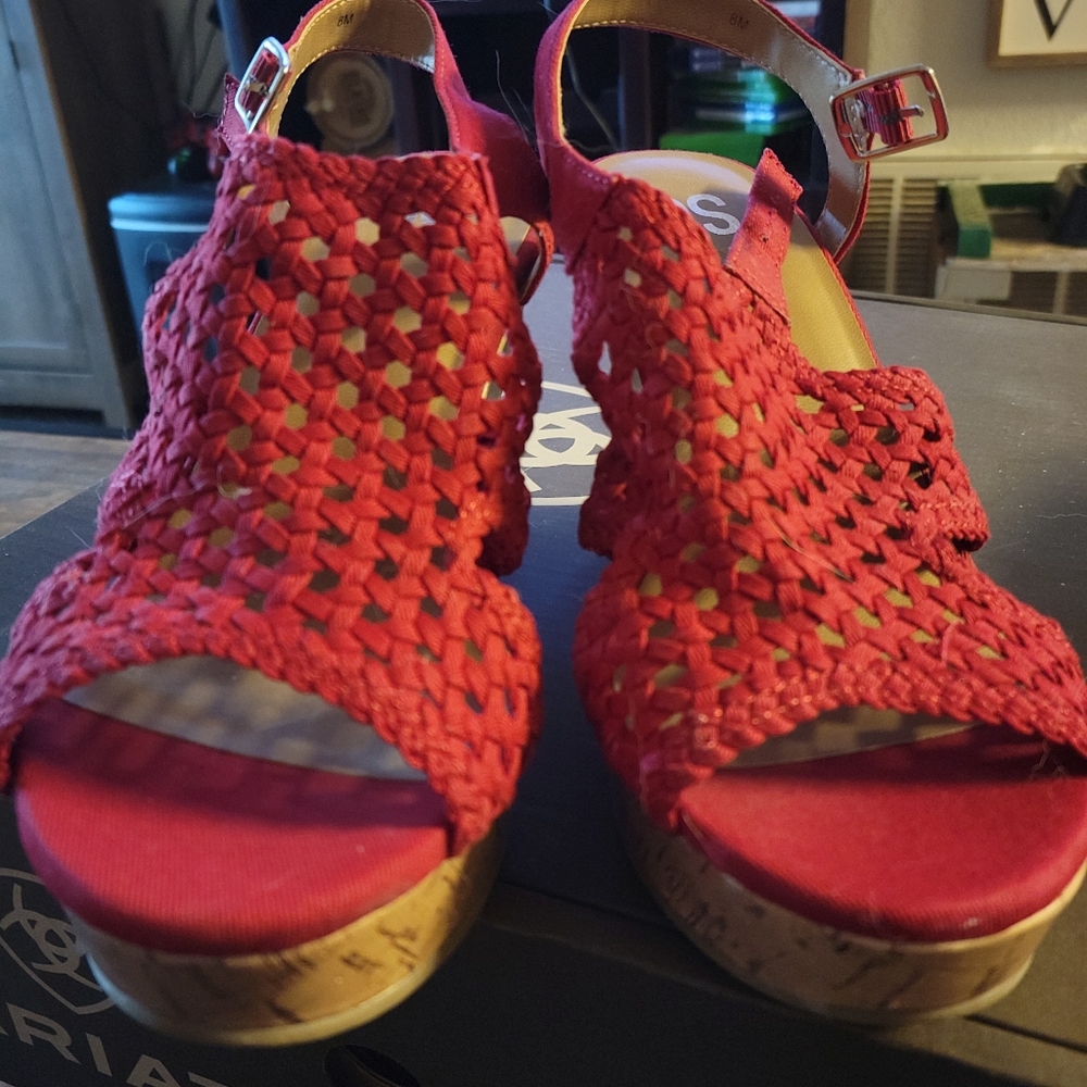 Red wedges